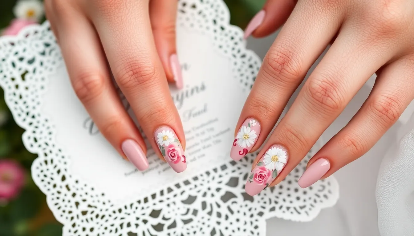 50+ Stunning Bridal Manicure Wedding Nails Ideas for Your Perfect Day 4 50+ Stunning Bridal Manicure Wedding Nails Ideas for Your Perfect Day 3