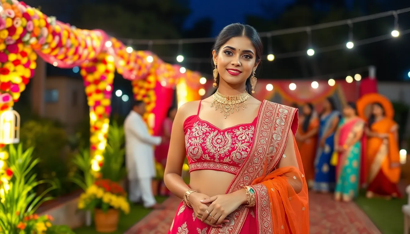 25 Stunning Carnival Outfit Ideas for Indian Weddings That'll Make You Shine 4 25 Stunning Carnival Outfit Ideas for Indian Weddings That'll Make You Shine 3