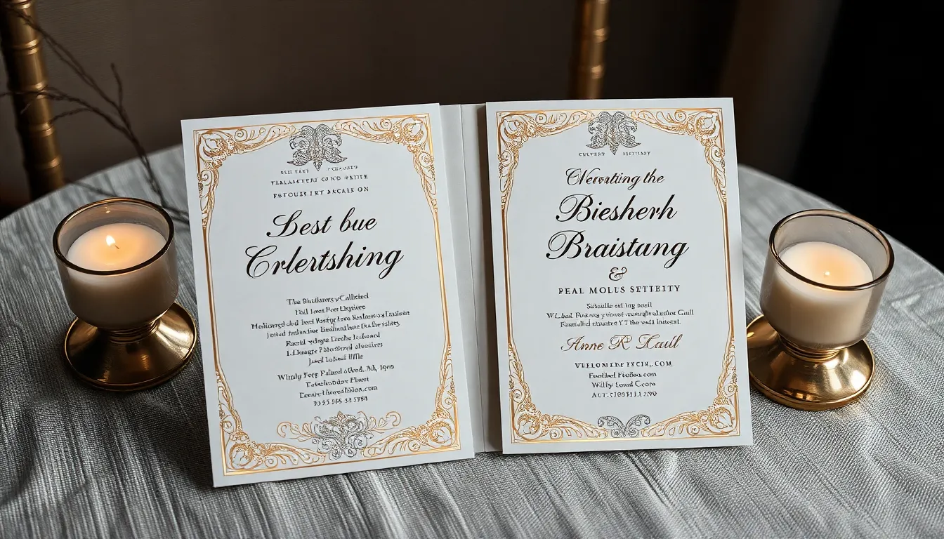25 Stunning Civil Wedding Invitation Ideas That'll Wow Your Guests (2025) 3