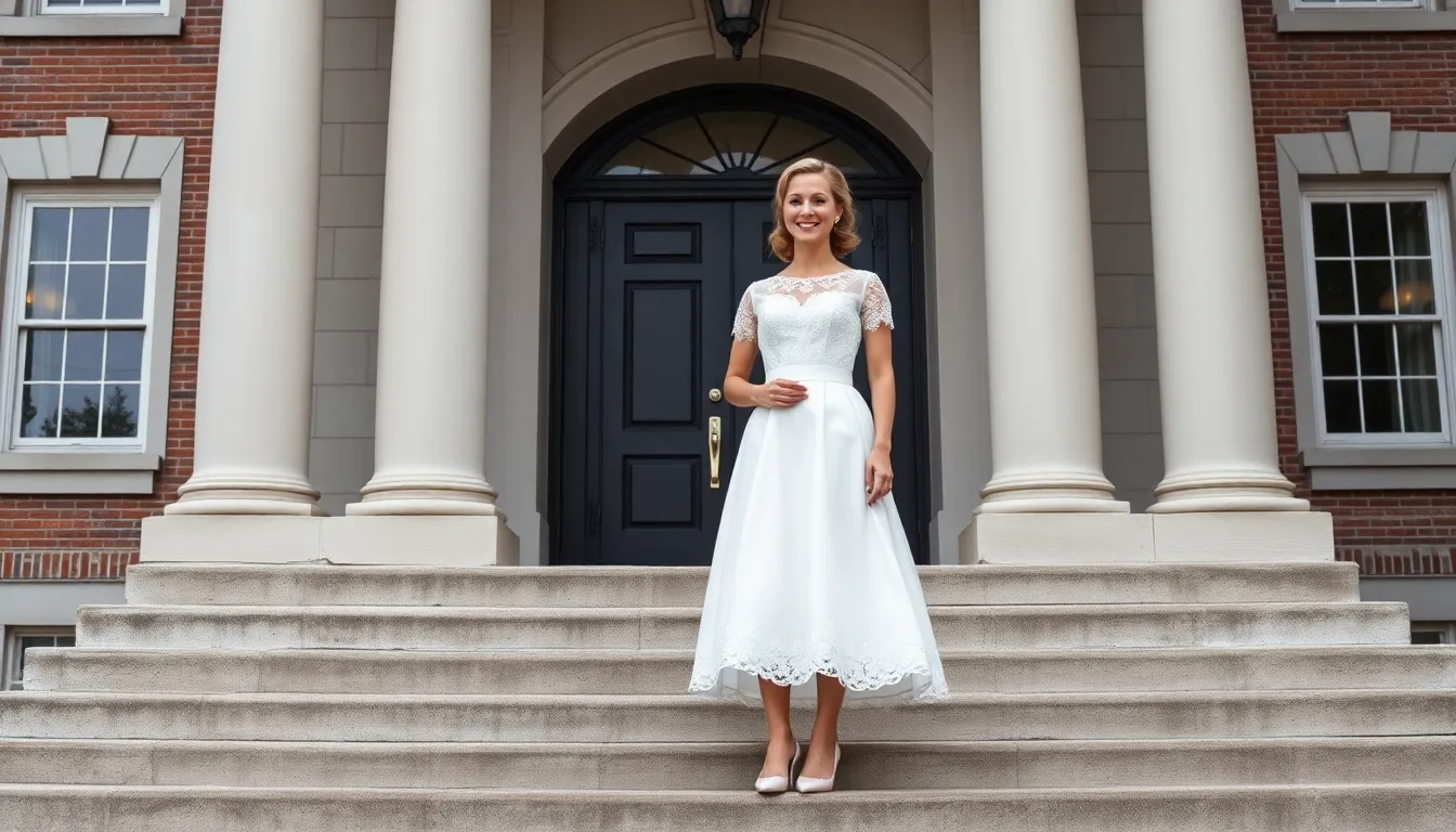 25 Stunning Courthouse Wedding Dress Ideas for Every Style & Budget (2025 Guide) 4 25 Stunning Courthouse Wedding Dress Ideas for Every Style & Budget (2025 Guide) 3