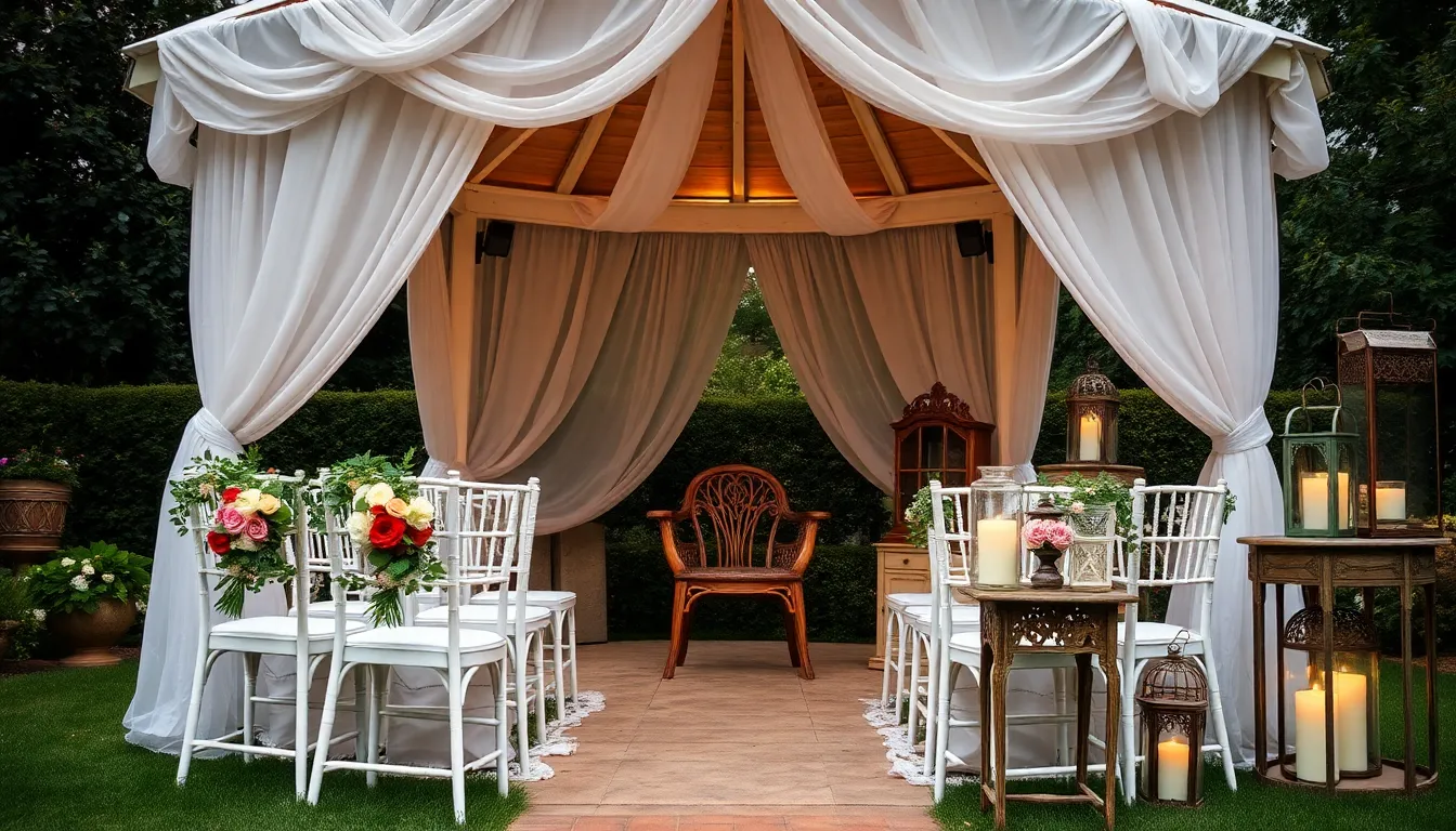 25 Stunning Gazebo Decorating Ideas for Your Dream Wedding (2025 Guide) 3