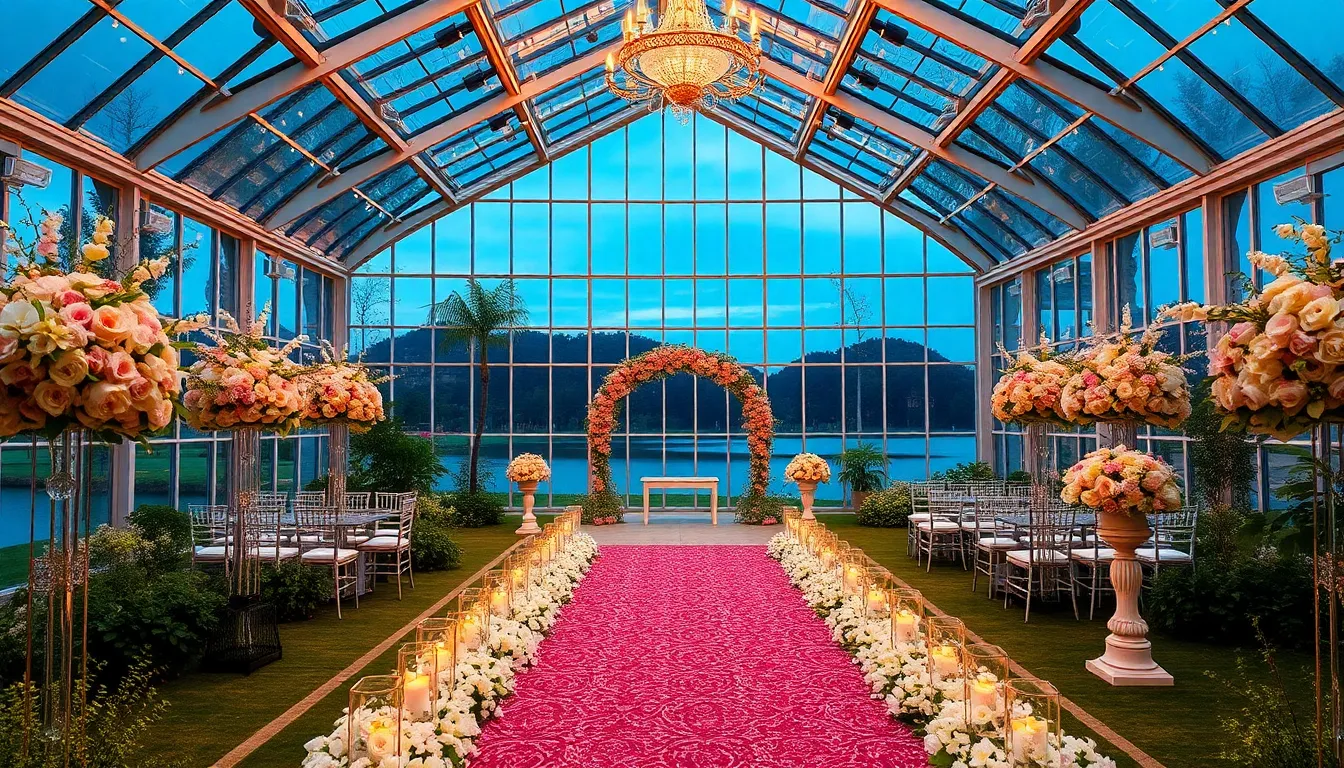 20 Stunning Greenhouse Wedding Venue Ideas for Your Dream Celebration 4 20 Stunning Greenhouse Wedding Venue Ideas for Your Dream Celebration 3