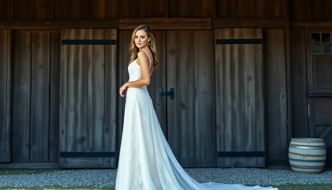 25 Stunning Outdoor Wedding Dress Ideas for Every Setting (Beach to Barn!) 4 25 Stunning Outdoor Wedding Dress Ideas for Every Setting (Beach to Barn!) 3