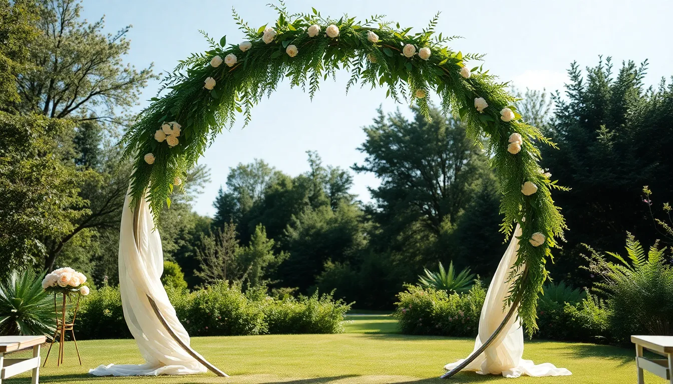 25 Stunning Round Wedding Arch Ideas That Will Make Your Big Day Unforgettable 4 25 Stunning Round Wedding Arch Ideas That Will Make Your Big Day Unforgettable 3