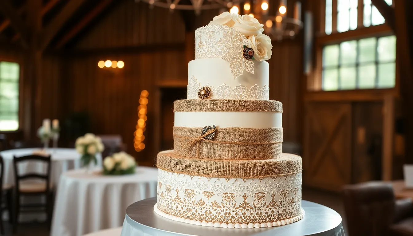 25 Stunning Rustic Wedding Cake Ideas That'll Make Your Guests Say "Wow!" 4 25 Stunning Rustic Wedding Cake Ideas That'll Make Your Guests Say "Wow!" 3