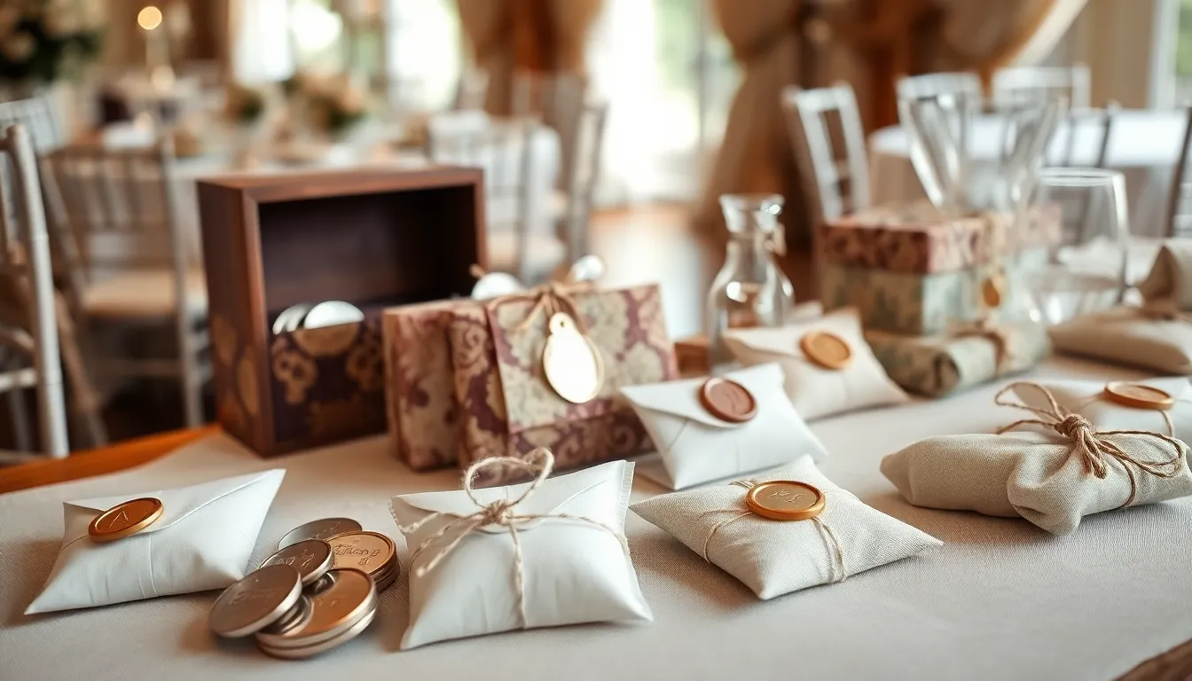 15 Creative Silver Coin Packing Ideas for Wedding Favors That Guests Will Love 3