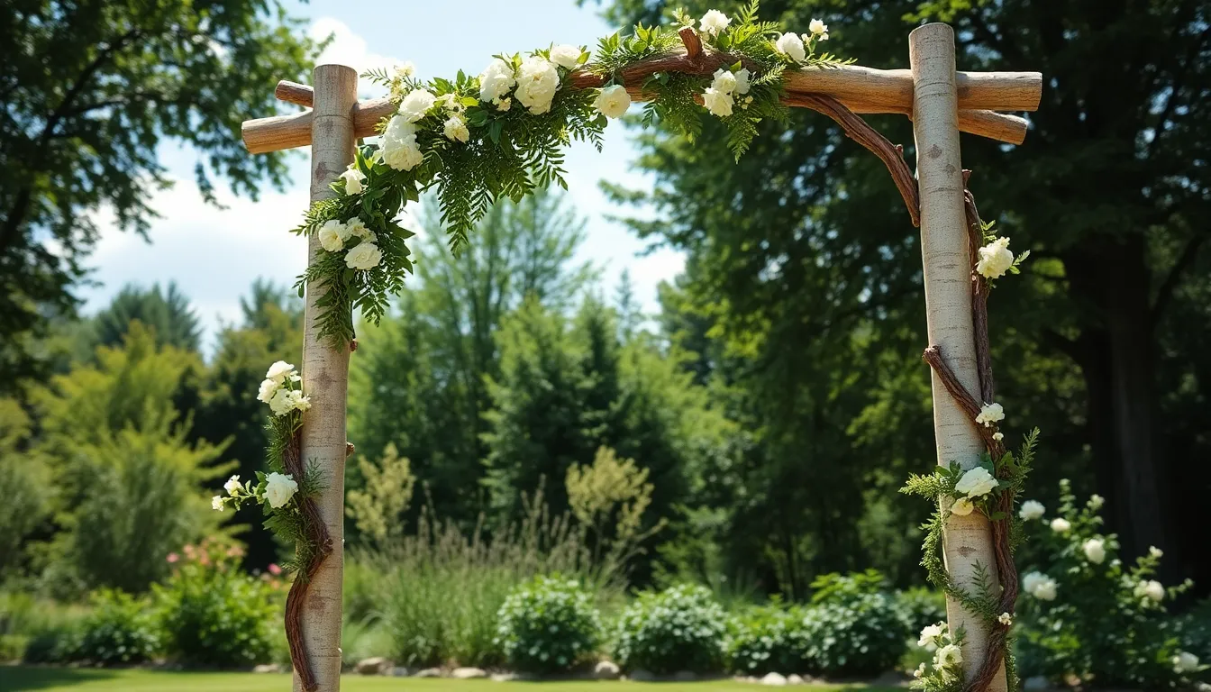 25 Simple Wedding Arch Ideas That'll Make Your Big Day Stunning (On Any Budget!) 3