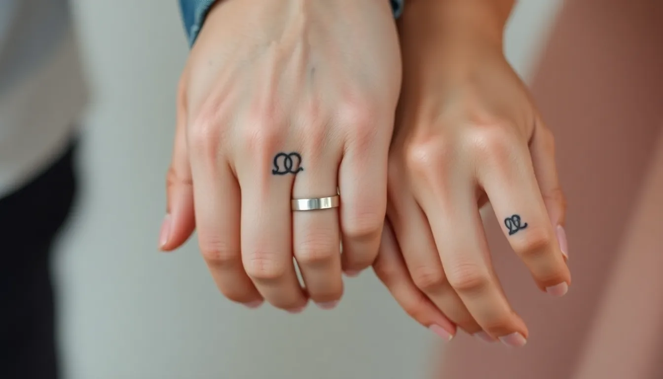 25 Romantic Wedding Anniversary Tattoo Ideas Couples Are Getting in 2025 4 25 Romantic Wedding Anniversary Tattoo Ideas Couples Are Getting in 2025 3