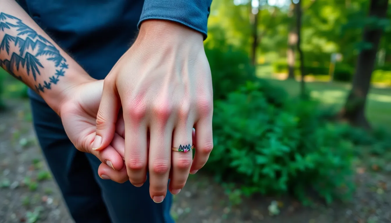 50+ Wedding Band Tattoo Ideas: From Minimalist to Creative Designs for Couples 4 50+ Wedding Band Tattoo Ideas: From Minimalist to Creative Designs for Couples 3