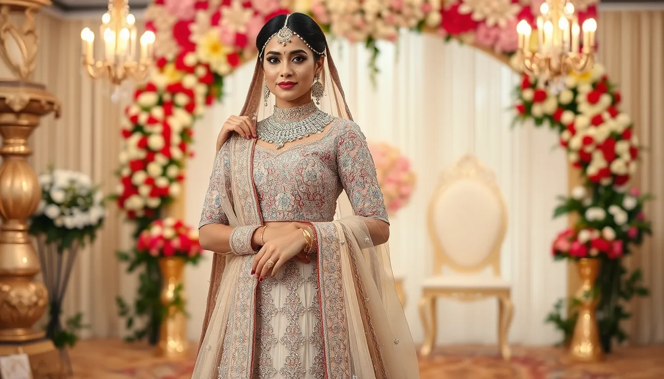 50+ Stunning Indian Wedding Dress Ideas That Will Make You Look Like Royalty 4 50+ Stunning Indian Wedding Dress Ideas That Will Make You Look Like Royalty 3