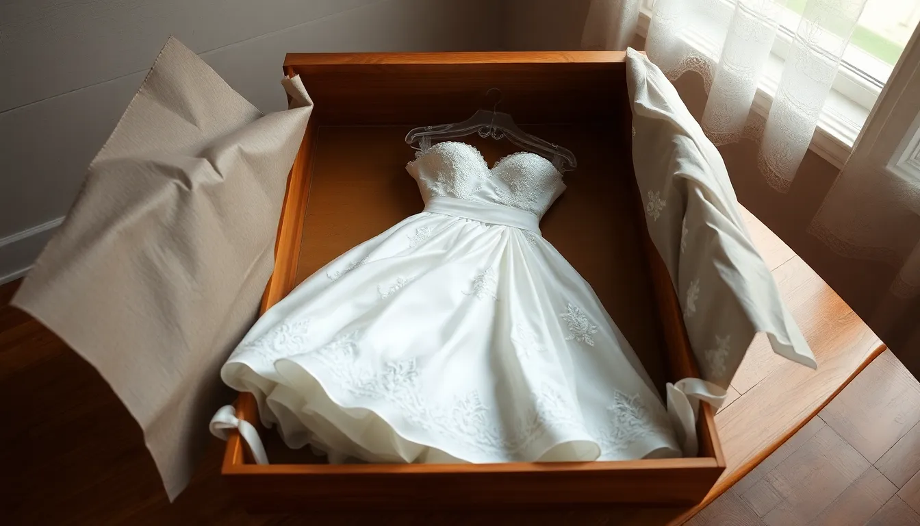 Wedding Dress Preservation Ideas: Expert Tips to Keep Your Gown Perfect Forever 4 Wedding Dress Preservation Ideas: Expert Tips to Keep Your Gown Perfect Forever 3