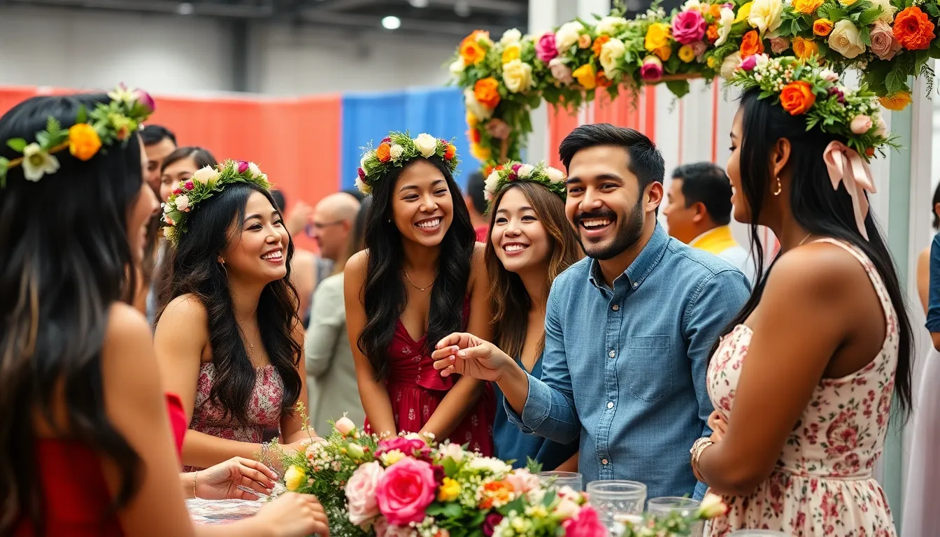 25 Creative Wedding Expo Booth Ideas That Actually Convert Visitors Into Clients 4 25 Creative Wedding Expo Booth Ideas That Actually Convert Visitors Into Clients 3