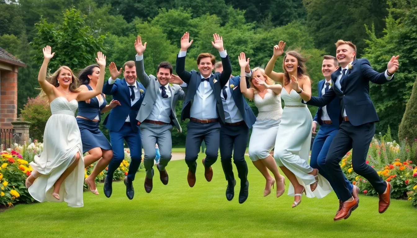 50 Stunning Wedding Group Photo Ideas That Will Make Your Guests Look Amazing 3