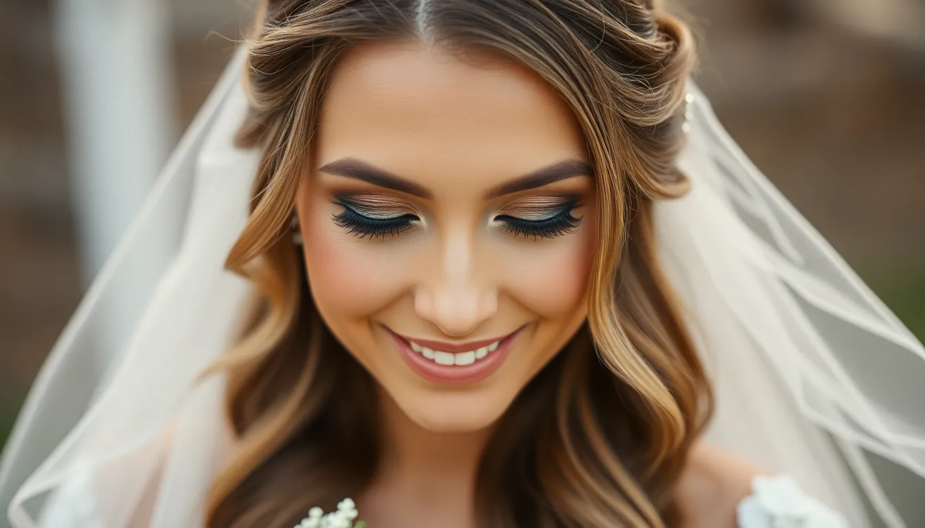 25 Natural Wedding Makeup Ideas That Will Make You Glow on Your Big Day 4 25 Natural Wedding Makeup Ideas That Will Make You Glow on Your Big Day 3