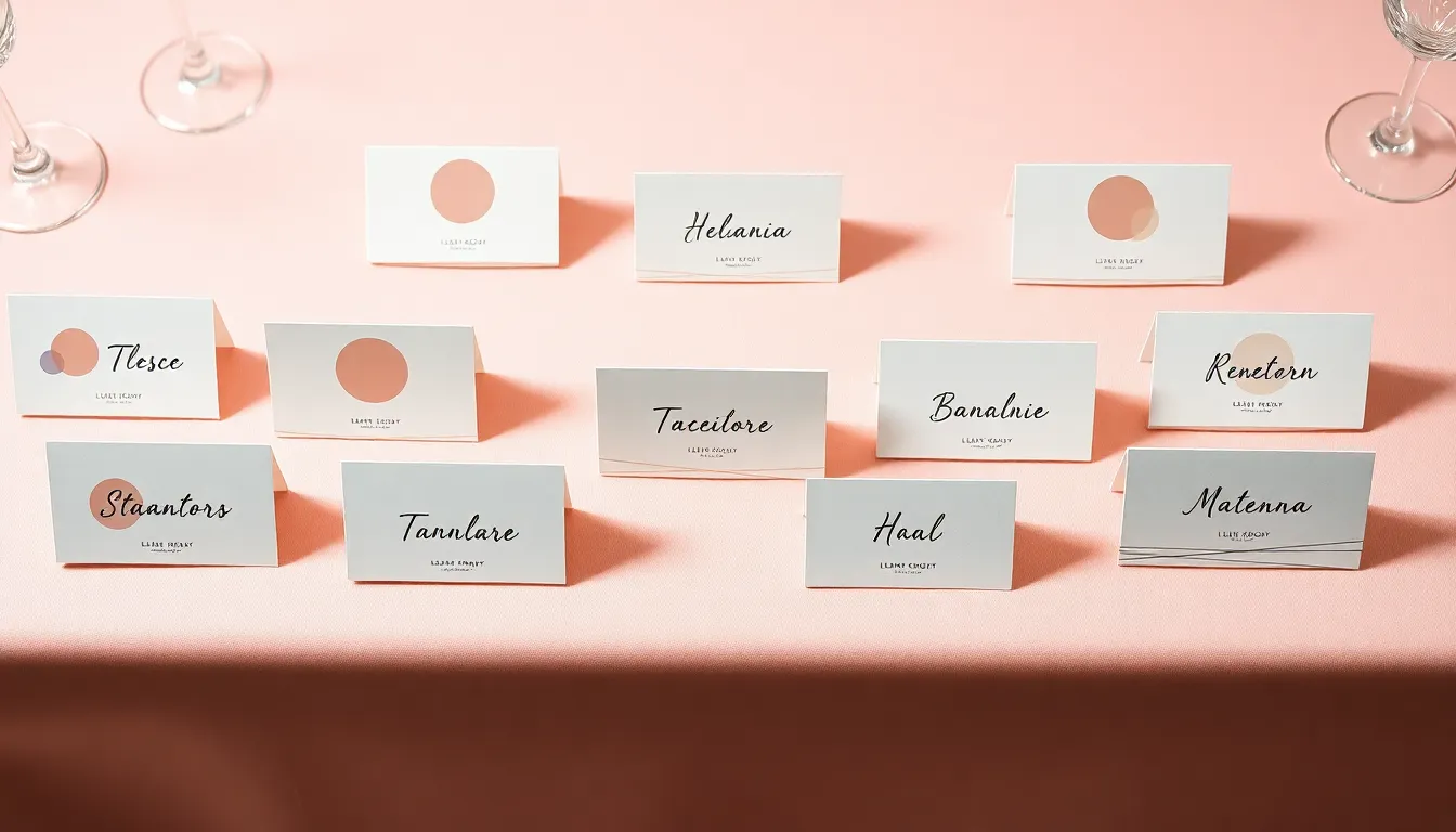 50+ Creative Wedding Name Tags Ideas That Wow Your Guests (DIY & Premium Options) 3