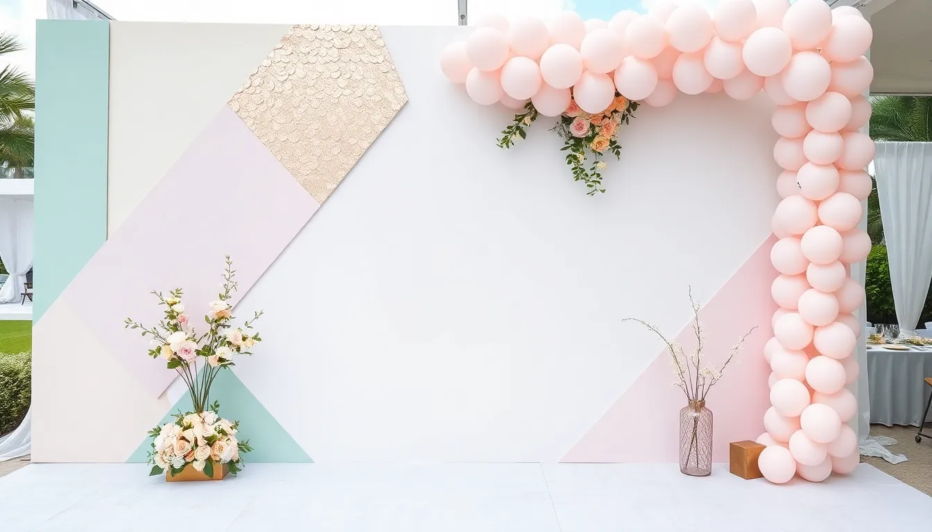50 Stunning Wedding Photo Booth Backdrop Ideas to Wow Your Guests 3