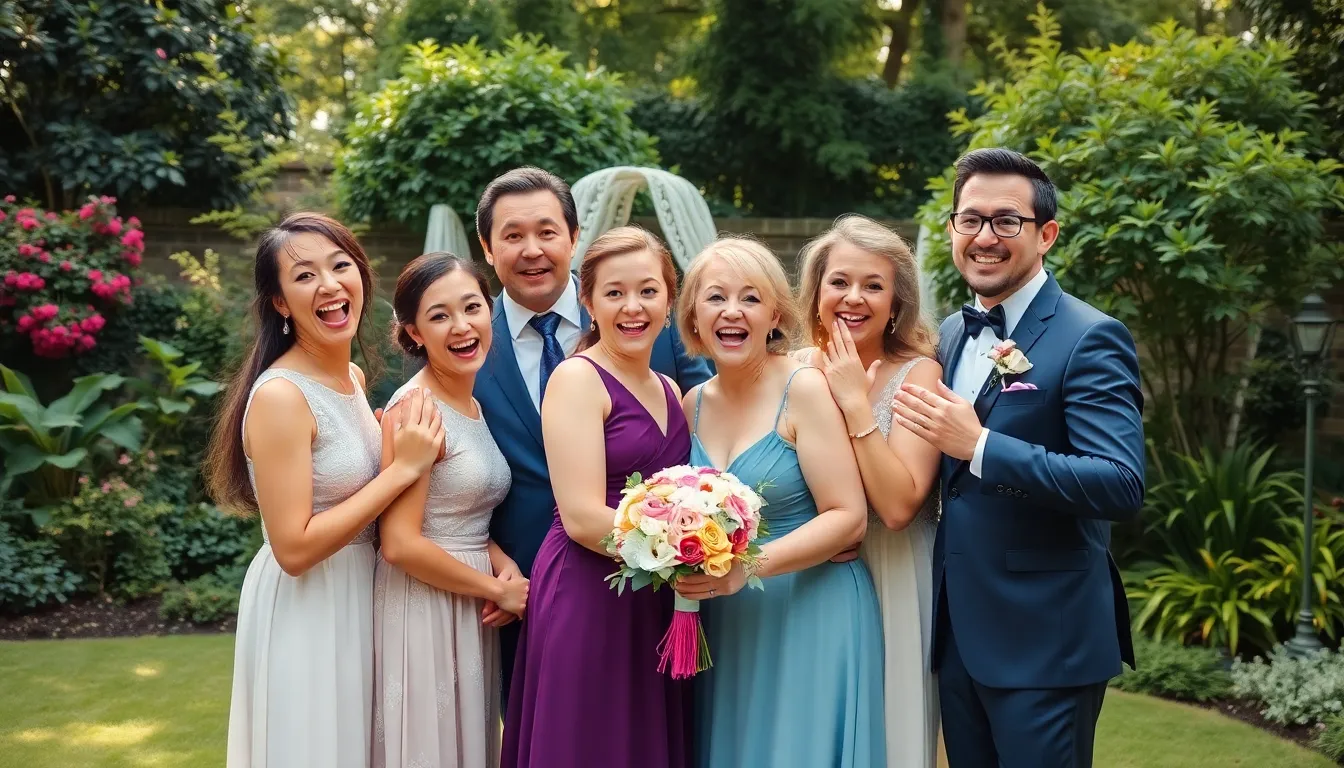 50 Creative Wedding Photo Ideas for Family That'll Make Everyone Smile 3