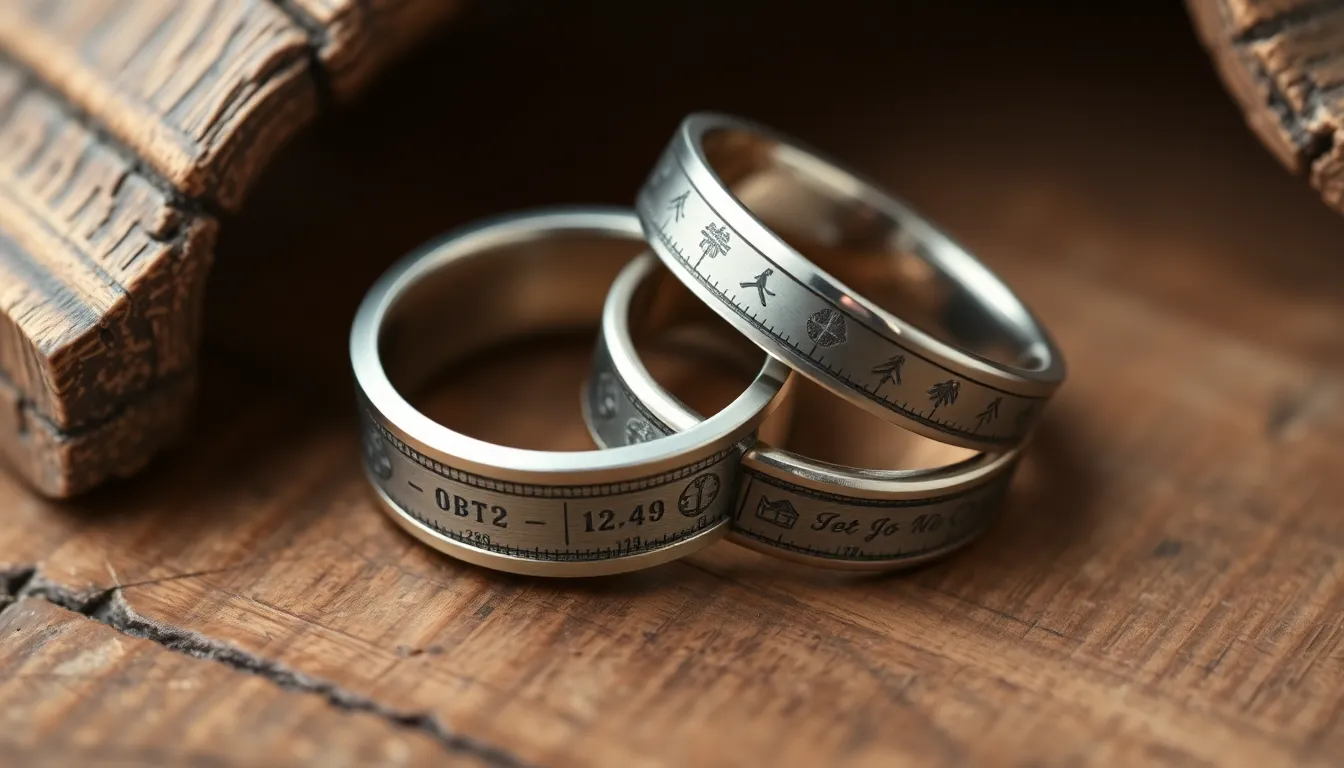 50+ Wedding Ring Engraving Ideas: Romantic, Classic & Creative Inscriptions 3