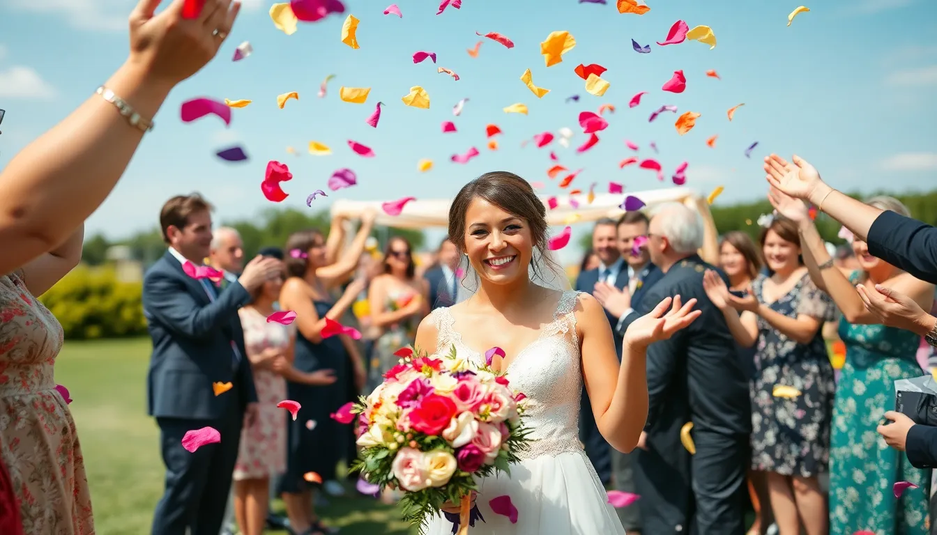 25 Stunning Wedding Send Off Ideas That'll Make Your Exit Unforgettable 3