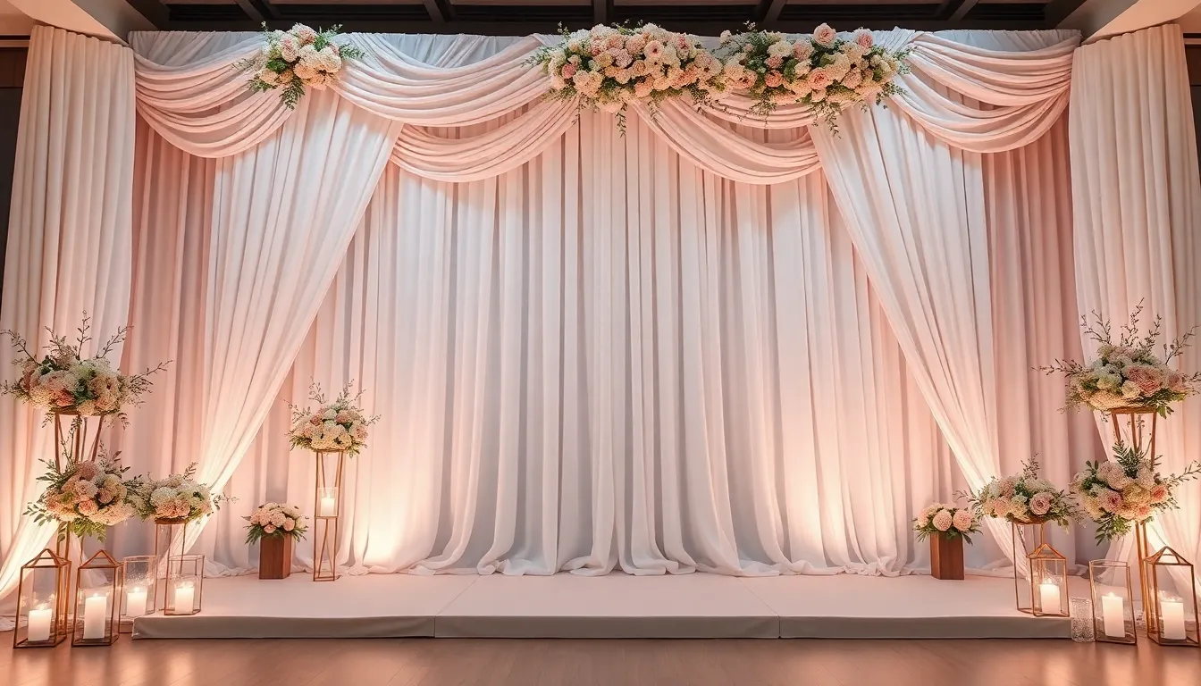 50 Stunning Wedding Stage Design Backdrop Ideas for Your Dream Day 4 50 Stunning Wedding Stage Design Backdrop Ideas for Your Dream Day 3