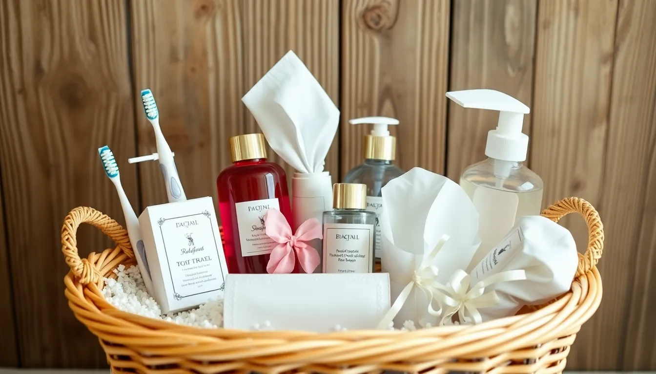 25 Wedding Toilet Basket Ideas Your Guests Will Actually Thank You For 4 25 Wedding Toilet Basket Ideas Your Guests Will Actually Thank You For 3
