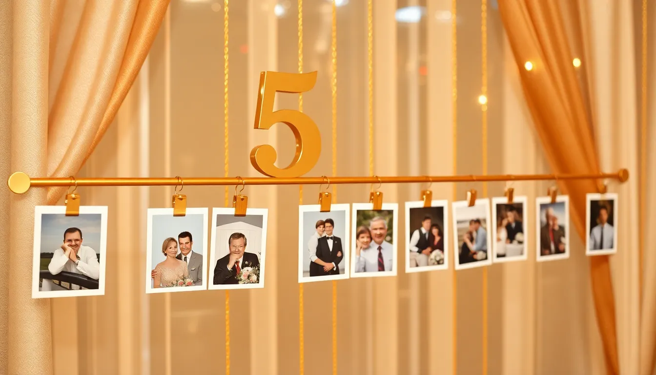 50 Stunning 50th Wedding Anniversary Party Decoration Ideas That Wow Guests 5