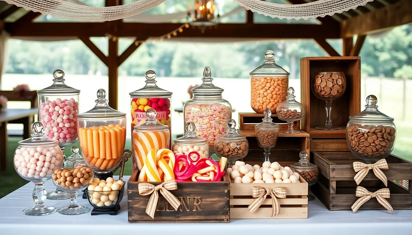 50+ Sweet Candy Bar Ideas for Wedding That Will Wow Your Guests 5