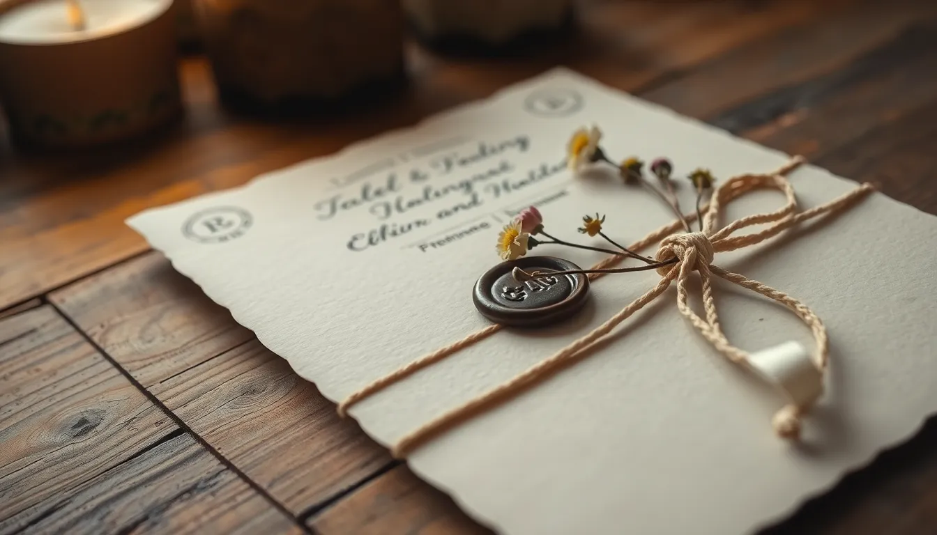 25 Stunning Civil Wedding Invitation Ideas That'll Wow Your Guests (2025) 5