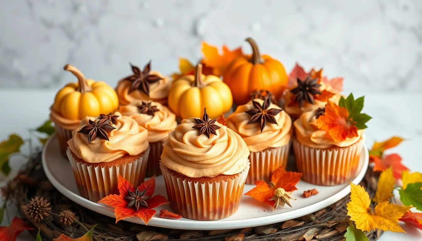 25 Stunning Fall Wedding Cupcakes Ideas That Will Wow Your Guests 5