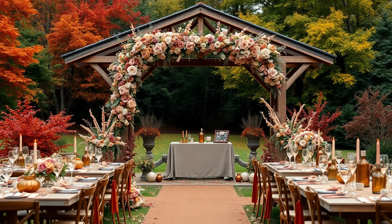 30 Stunning Fall Wedding Color Ideas That'll Make Your Guests Swoon 6 30 Stunning Fall Wedding Color Ideas That'll Make Your Guests Swoon 5