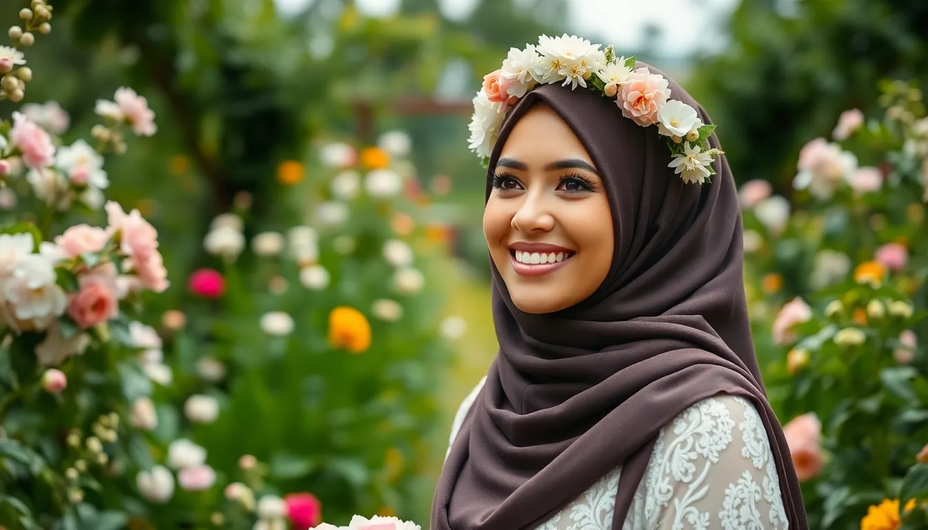 25 Stunning Hijab Ideas for Wedding: From Classic to Modern Bridal Styles 6 25 Stunning Hijab Ideas for Wedding: From Classic to Modern Bridal Styles 5