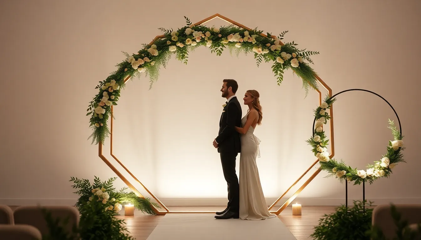 30 Stunning Indoor Wedding Backdrop Ideas to Transform Your Venue 5
