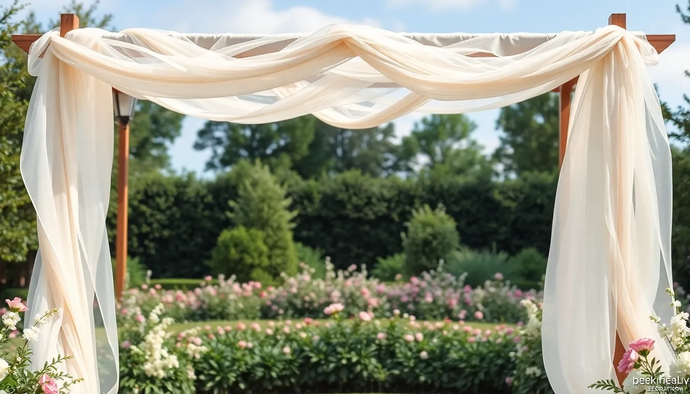 25 Stunning Outdoor Wedding Arch Ideas That Will Transform Your Big Day 6 25 Stunning Outdoor Wedding Arch Ideas That Will Transform Your Big Day 5