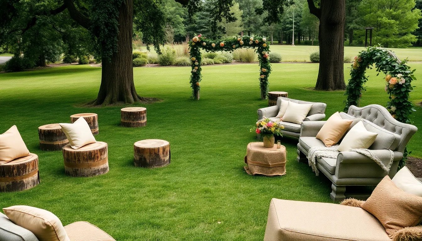 25 Stunning Outdoor Wedding Seating Ideas That Will Wow Your Guests 5