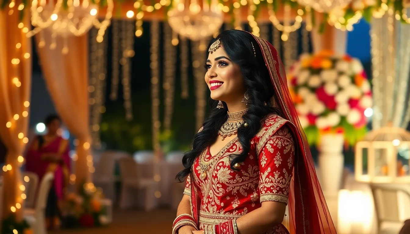 50+ Stunning Indian Reception Dress Ideas for Brides: Gowns & Traditional Styles 6 50+ Stunning Indian Reception Dress Ideas for Brides: Gowns & Traditional Styles 5