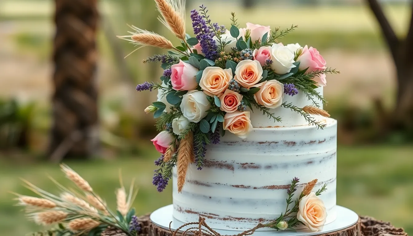 25 Stunning Rustic Wedding Cake Ideas That'll Make Your Guests Say "Wow!" 6 25 Stunning Rustic Wedding Cake Ideas That'll Make Your Guests Say "Wow!" 5