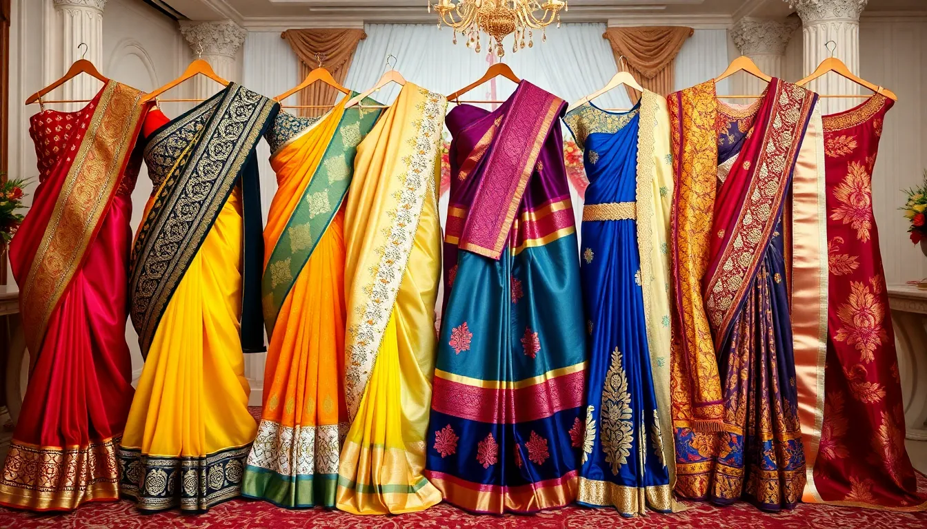 25 Stunning Saree Ideas for Wedding Season: Traditional to Modern Styles 6 25 Stunning Saree Ideas for Wedding Season: Traditional to Modern Styles 5