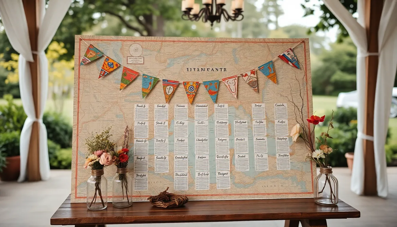 25 Stunning Wedding Seating Chart Ideas That'll Wow Your Guests (2025 Guide) 5
