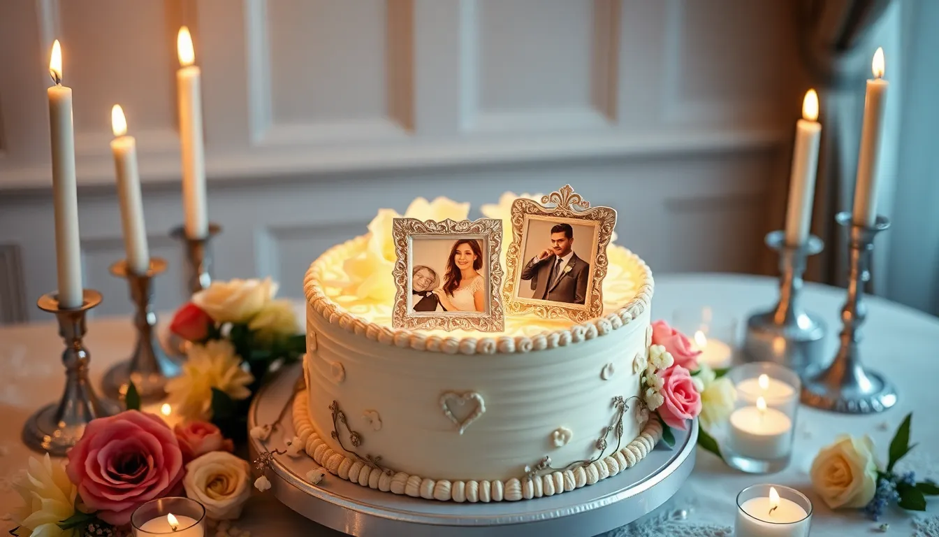 25 Stunning Wedding Anniversary Cake Ideas to Celebrate Your Love Story 5