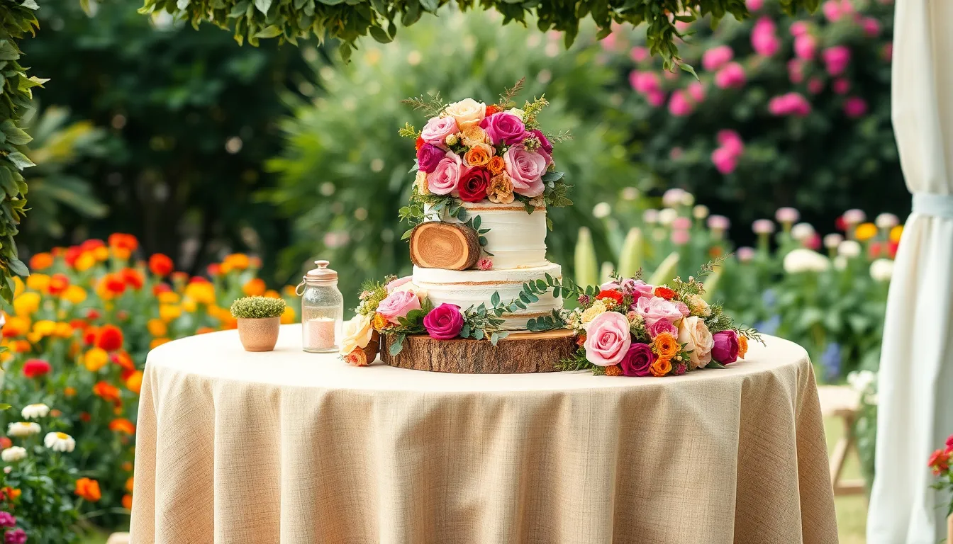 50 Stunning Wedding Cake Table Ideas That Will Wow Your Guests (2025 Guide) 5