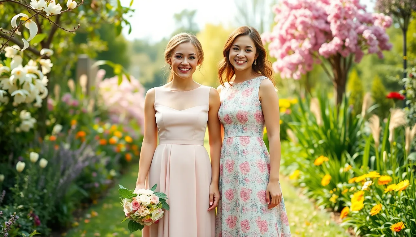 27 Stunning Wedding Dress Ideas for Sisters Who Want to Coordinate in Style 5