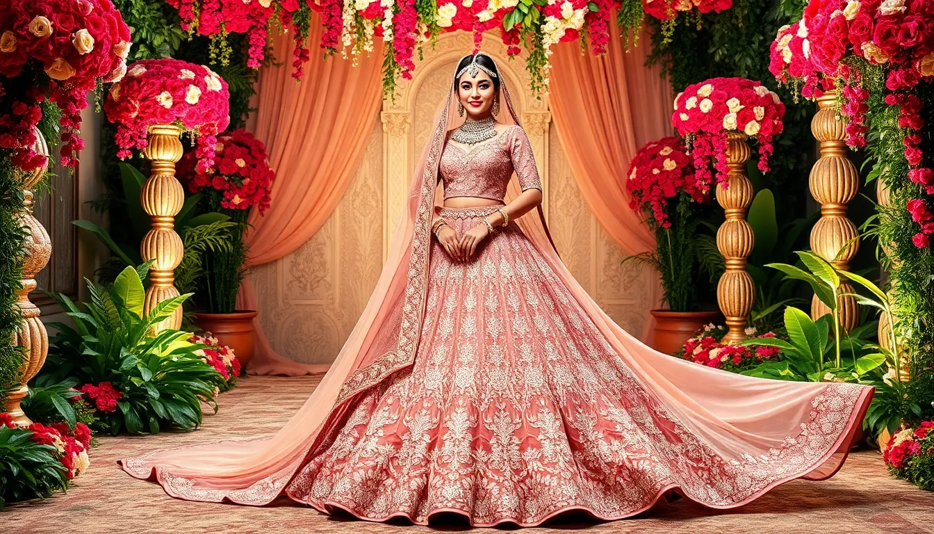 50+ Stunning Indian Wedding Dress Ideas That Will Make You Look Like Royalty 6 50+ Stunning Indian Wedding Dress Ideas That Will Make You Look Like Royalty 5