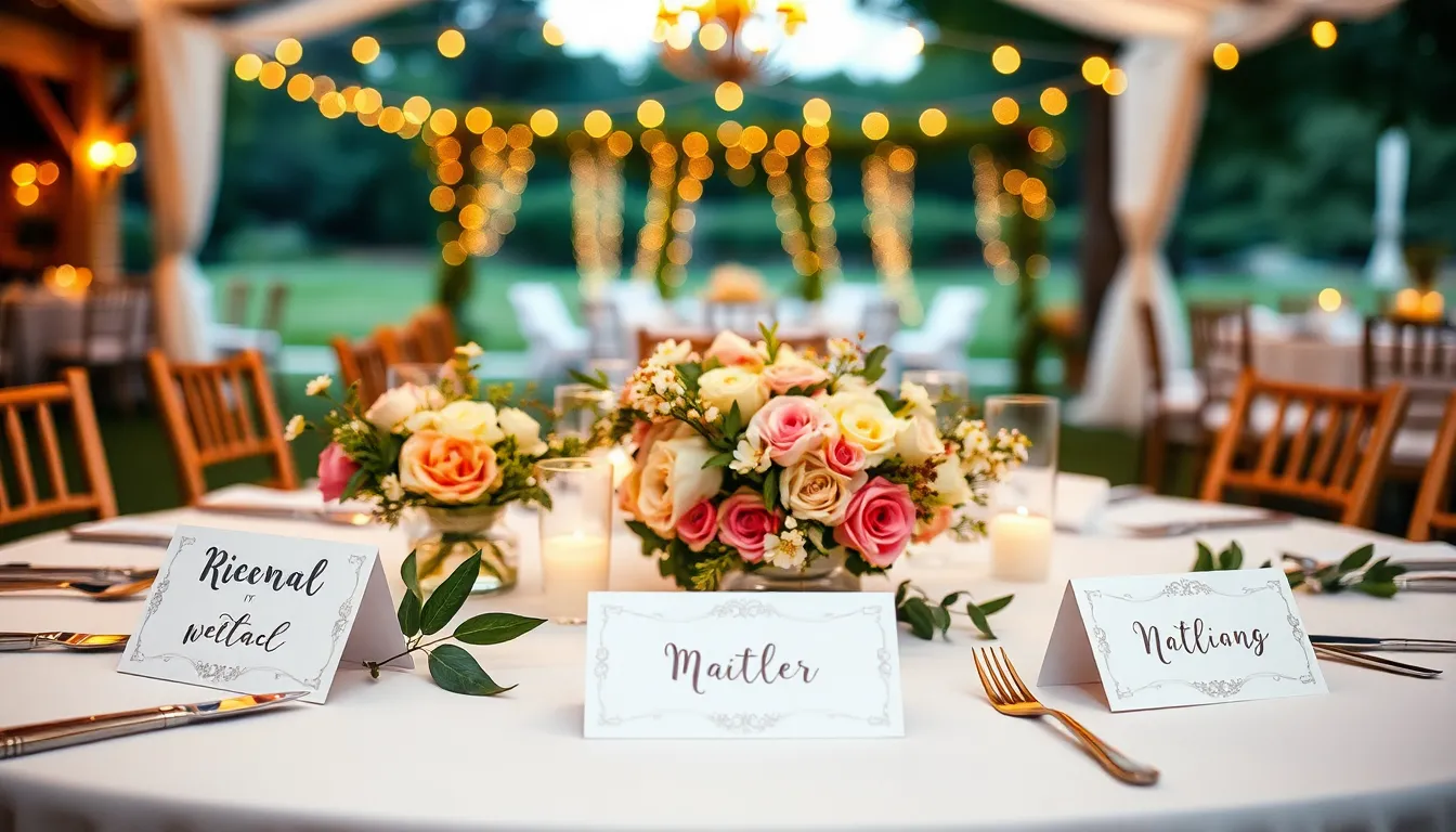 50+ Creative Wedding Name Tags Ideas That Wow Your Guests (DIY & Premium Options) 5