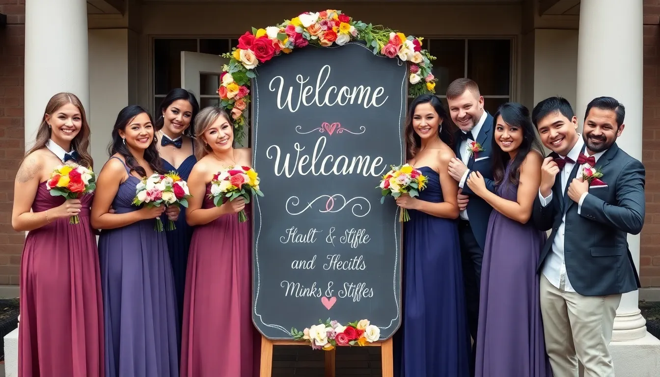 50+ Creative Wedding Party Photo Ideas That'll Make Your Friends Jealous 5