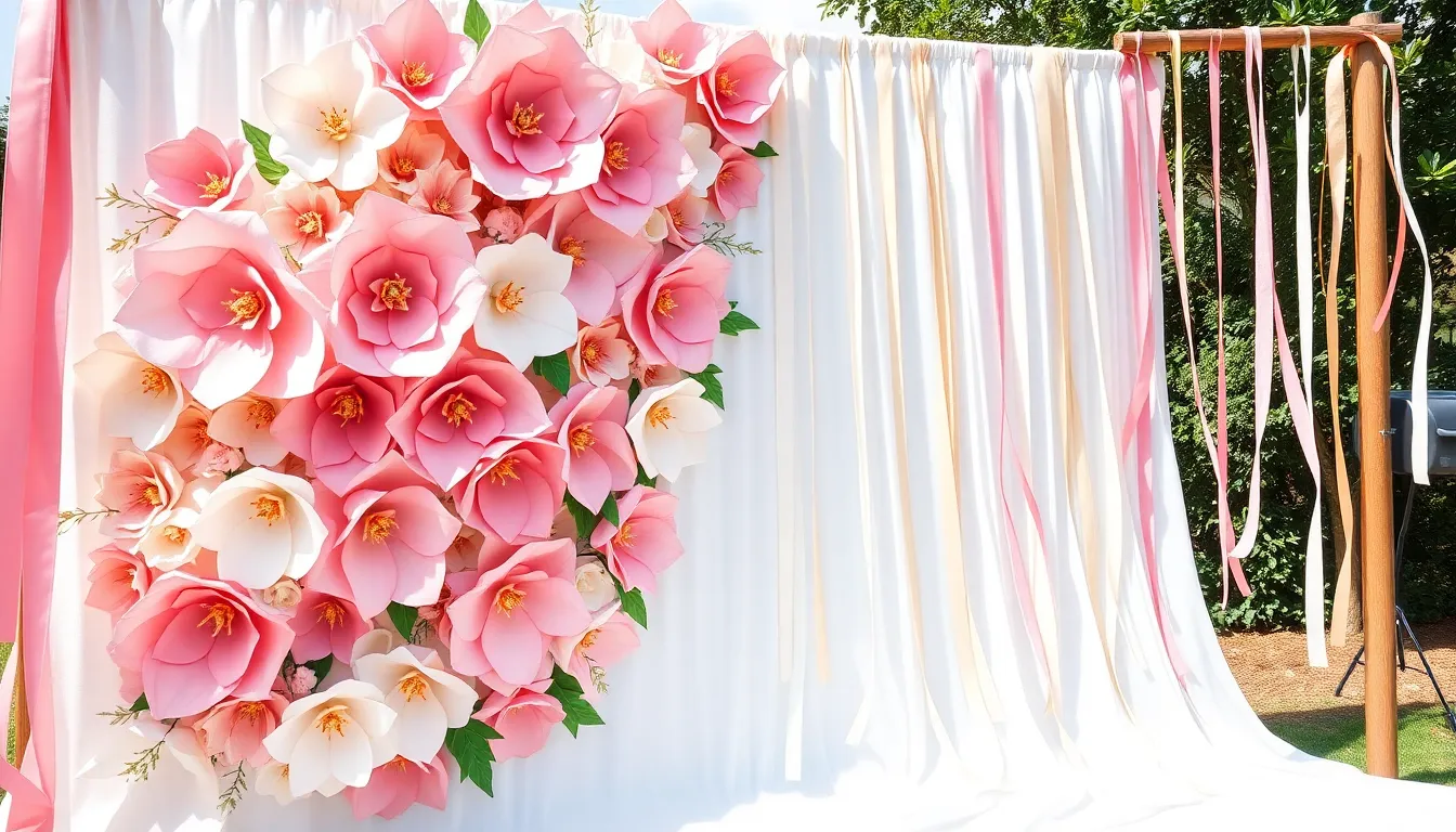 50 Stunning Wedding Photo Booth Backdrop Ideas to Wow Your Guests 5