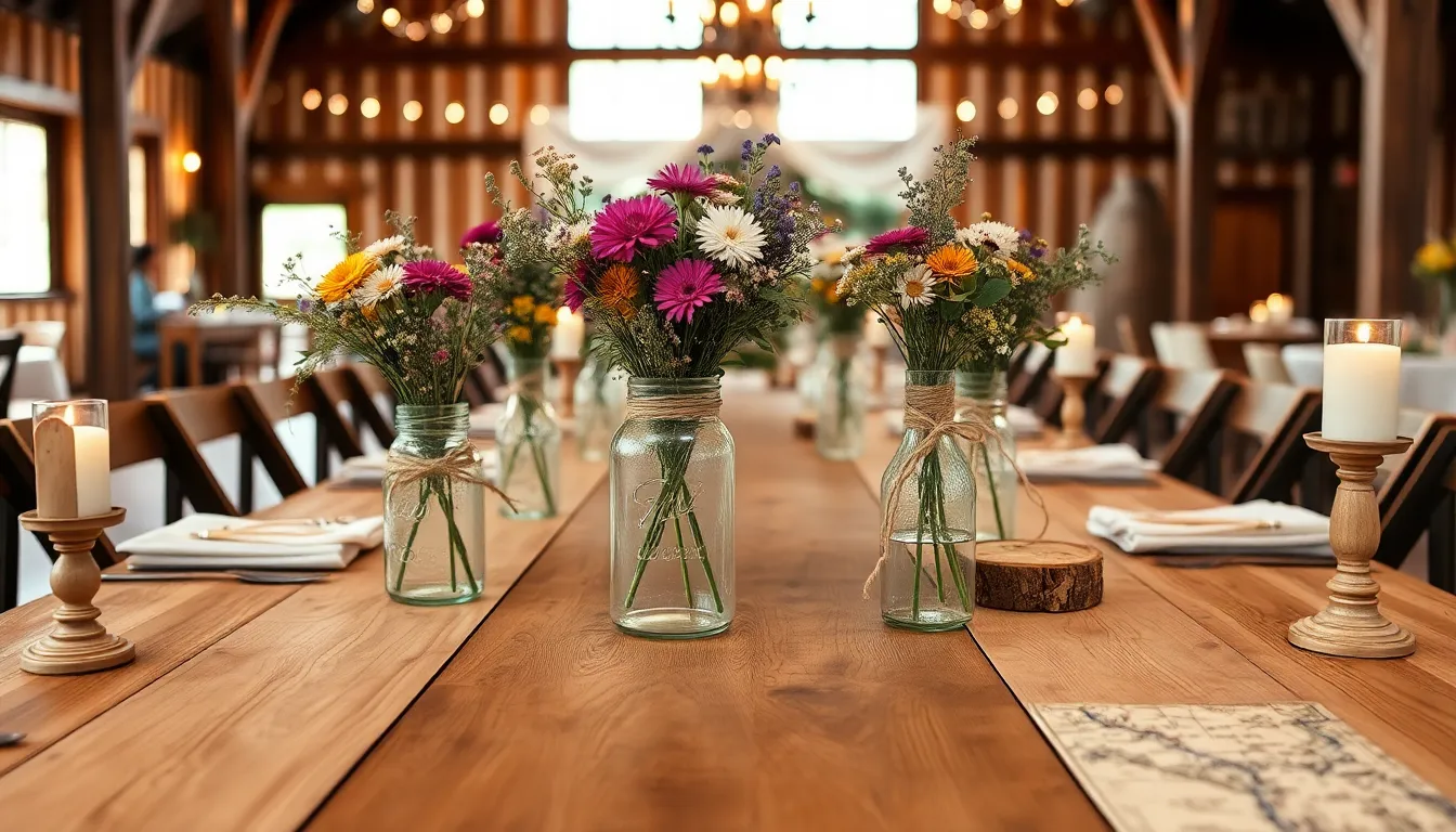 25 Stunning Wedding Table Runner Ideas That Will Transform Your Reception Tables 6 25 Stunning Wedding Table Runner Ideas That Will Transform Your Reception Tables 5