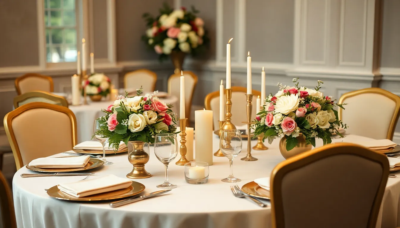 50 Stunning 50th Wedding Anniversary Party Decoration Ideas That Wow Guests 7