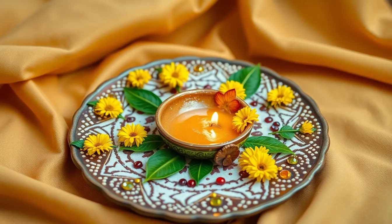 25 Stunning Aarti Thali Decoration Ideas for Wedding That'll Wow Your Guests 8 25 Stunning Aarti Thali Decoration Ideas for Wedding That'll Wow Your Guests 7
