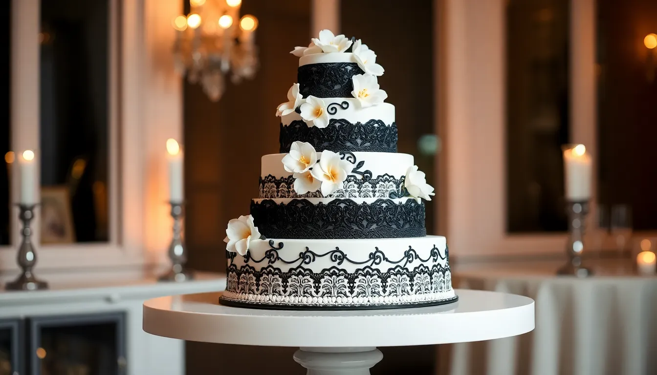 25+ Stunning Black and White Wedding Ideas That Will Leave Guests Speechless 7