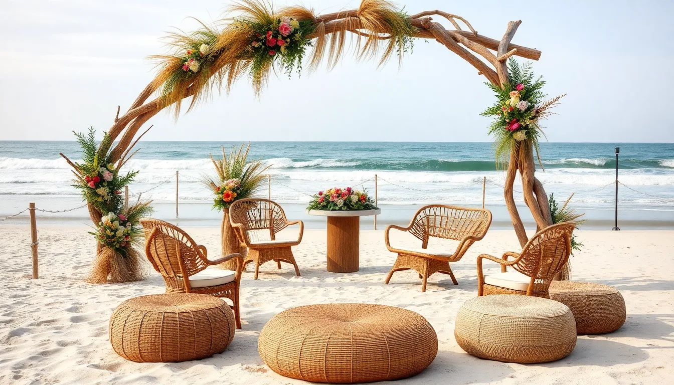 47 Stunning Boho Beach Wedding Ideas That'll Make Your Big Day Unforgettable 8 47 Stunning Boho Beach Wedding Ideas That'll Make Your Big Day Unforgettable 7